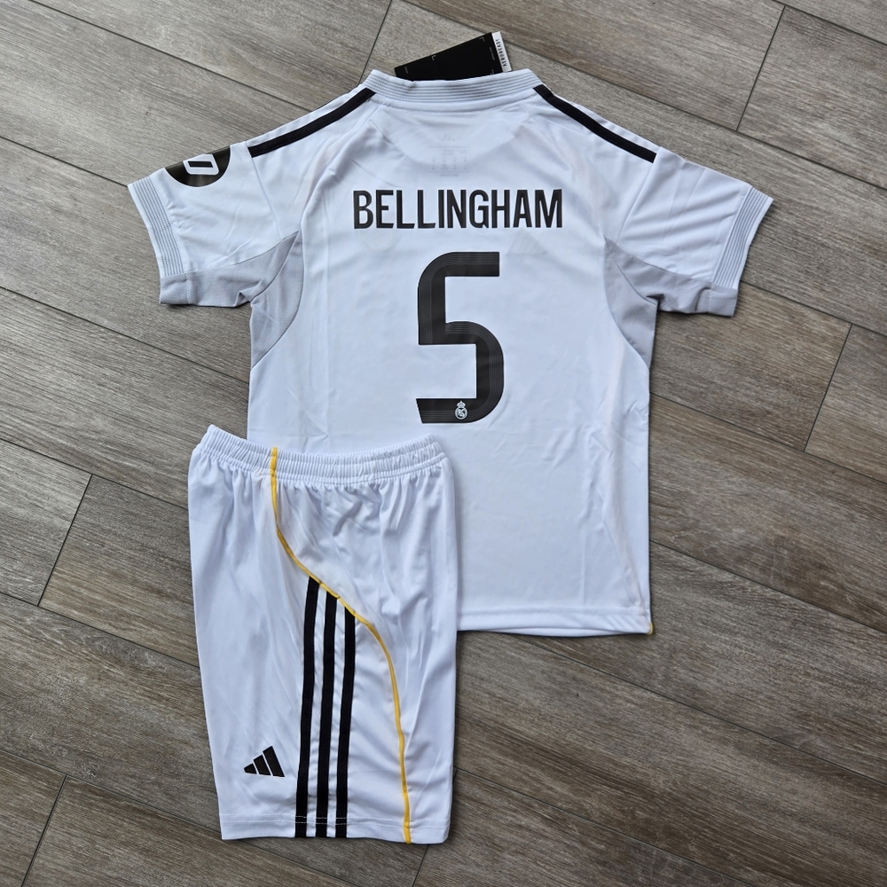 Real Madrid Team Boy Sports Set For 2025-26 Season Bellingham#5